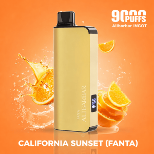 California Sunset (Fanta) – ALIBARBAR INGOT 9000 PUFFS