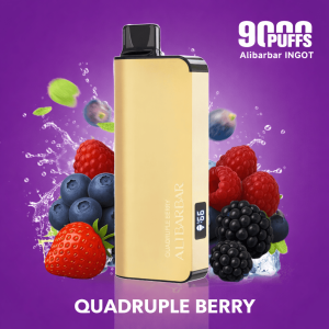 Quadruple Berry – ALIBARBAR INGOT 9000 PUFFS